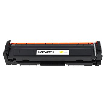Toner compatible HP CF542X/CF542A (203X/203A) -Jaune -2 500 pages
