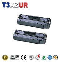 Lot de 2 Toners compatibles HP C3906A (06A) / Canon EP-A (1548A003) - 2 500 pages