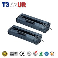 Lot de 2 Toners compatibles HP C4092A (92A) /Canon EP22 (1550A003) - 2 500 pages