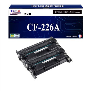 Toner compatible HP CF226A (26A) - 3 200 pages