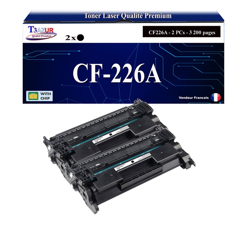 Toner compatible HP CF226A (26A) - 3 200 pages