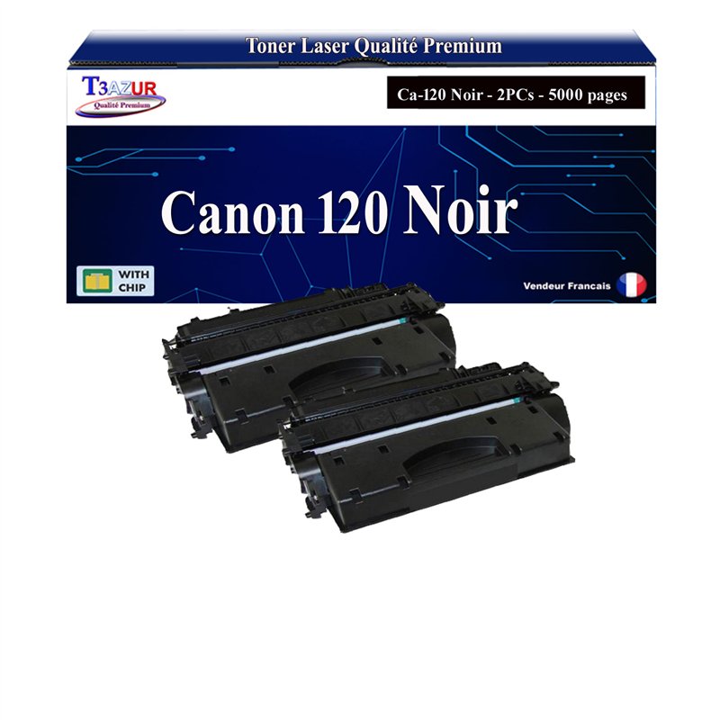 2x Toners compatibles Canon 120 (2617B001) - 5 000 pages