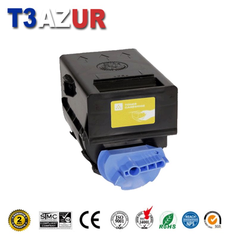 Toner compatible Canon C-EXV21 (0455B002)- Jaune- 14 000 pages