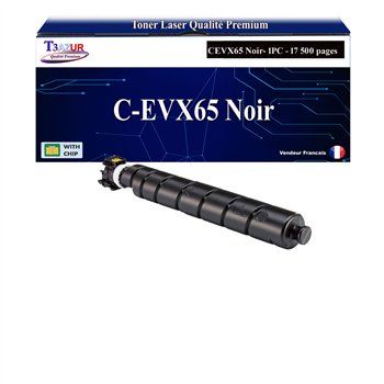 Toner compatible Canon CEXV65 (5761C001) Noir -17 500 pages