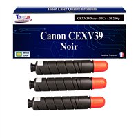 3x Toners compatibles Canon C-EXV39 (4792B002)- 30 200 pages
