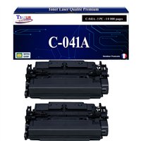 2x Toners compatibles avec Canon 041 (0452C002) - 10 000 pages