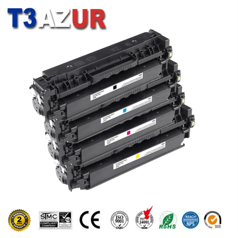 Lot de 4 Toners compatibles Canon 046H