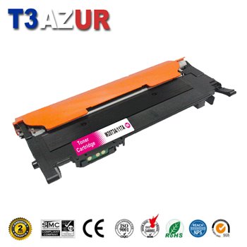 Toner compatible HP W2073A (117A) Magenta - 700 pages (avec puce)