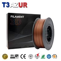 Filament d'imprimante PLA 3D - Diamètre 1.75mm - Bobine 1kg - Couleur Bronze