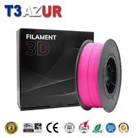 Filament d'imprimante PLA 3D - Diamètre 1.75mm - Bobine 1kg - Couleur Rose Fluo