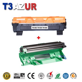 Toner + Tambour compatible Brother TN1050 / DR1050