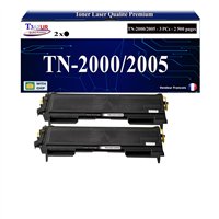 2x Toners compatibles Brother TN2000/ TN2005