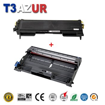 Toner + Tambour compatible Brother TN2000/ TN2005 / DR2000 / DR2005
