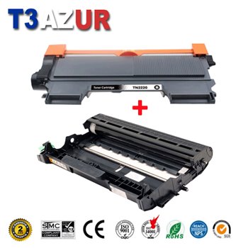 Toner+Tambour compatible Brother TN2220 / DR2200