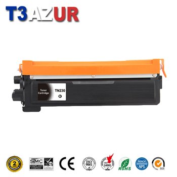 Toner compatible Brother TN230 - Noire - 2 200 pages