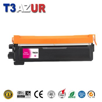 Toner compatible Brother TN230 - Magenta - 1 400 pages