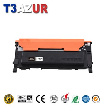 Toner compatible Samsung CLP310/ CLP315/ CLP320/ CLP325 (CLT-K4092S/CLT-K4072S) - Noire -1 500 pages