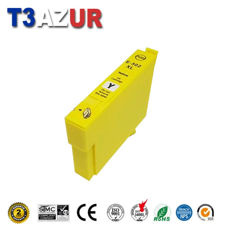 Cartouche compatible Epson T02W4/T02V4 (502 XL) - Jaune