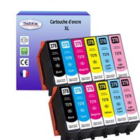 Lot de 12 Cartouches compatibles Epson T3791 / T3792 / T3793 / T3794 / T3795 / T3796