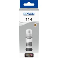 Epson 114 Gris- Bouteille d'encre pigmentée originale  C13T07B440