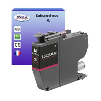 Cartouche compatible Brother LC421XL (LC421XLM) Magenta
