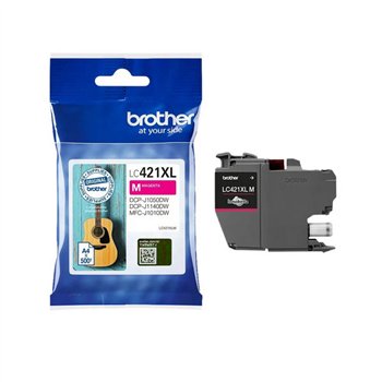 Original - Cartouche Brother LC421XL (LC421XLM) Magenta
