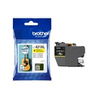 Original - Cartouche Brother LC421XL (LC421XLY) Jaune