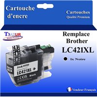 Cartouche compatible Brother LC421XL (LC421XLBK) Noire