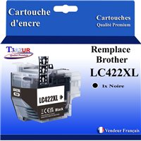 Cartouche compatible Brother LC422XL (LC422XLBK) Noire