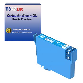 Cartouche compatible Epson 503XL (C13T09R24010/C13T09Q24010)- Cyan
