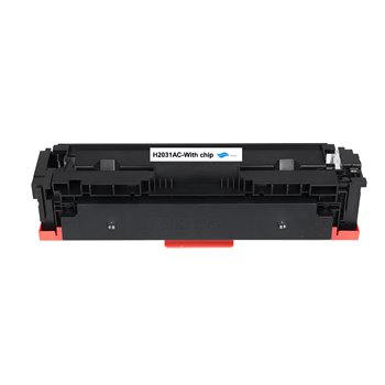 Toner compatible HP W2031X/W2031A (415X/415A) Cyan -6 000 pages (avec puce)