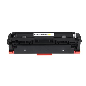 Toner compatible HP W2032X/W2032A (415X/415A) Jaune -6 000 pages (avec puce)