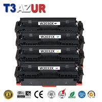 Lot de 4 Toners compatibles HP /W2030/1/2/3X (415X) (avec puce)
