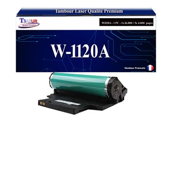 Toner compatible HP W2070A (117A) Noir -1 000 pages (avec puce)