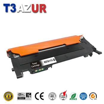 Toner compatible HP W2070A (117A) Noir -1 000 pages (avec puce)