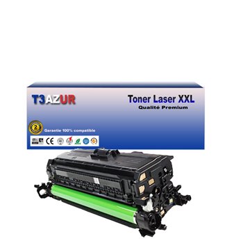 Toner compatible HP CF460X (656X)- Noire -27 000 pages