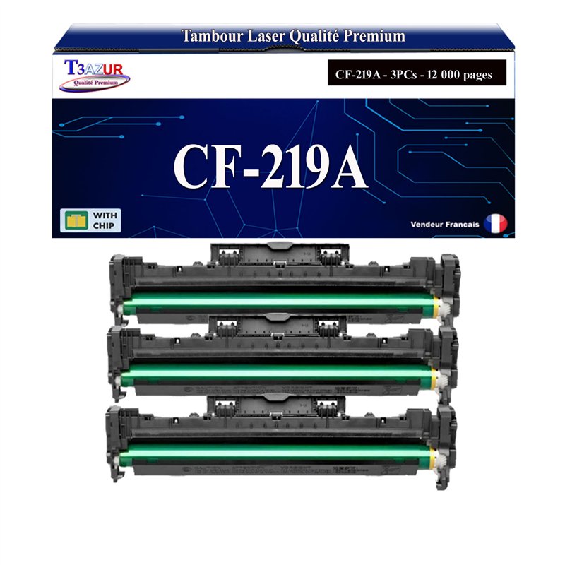 Kit Tambour compatible avec HP CF219A (19A) - 12 000 pages Kit Tambour compatible avec HP CF219A (19A) - 12 000 pages