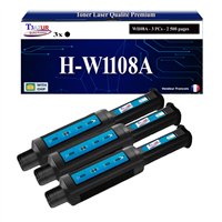 Lot de 2 Toners compatibles HP W1108A (108A)