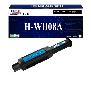 Toner compatible avec HP W1108A (108A)