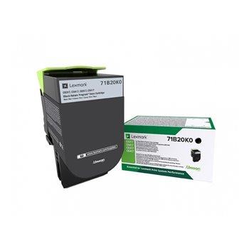 Toner compatible Lexmark CS317/CX317/CS417/CX417/CS517/CX517- Noire - 3 000 pages
