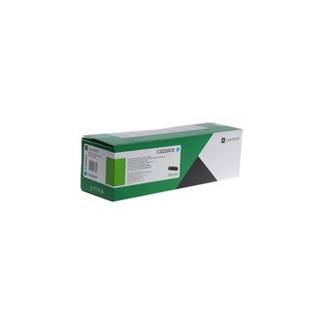 Toner Original Lexmark C3324/ C3326/ MC3224/ MC3326/ MC3426 (C3220C0) Cyan - 1 500 pages