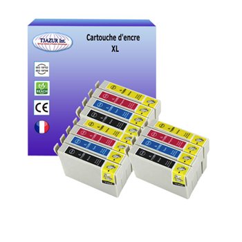 Lot de 12 Cartouches compatibles Epson T0711-T0714 (T0715 / T0895)