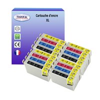 Lot de 16 Cartouches compatibles Epson T0711-T0714 (T0715 / T0895)