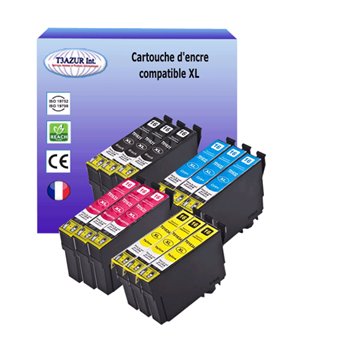 Lot de 12 Cartouches compatibles Epson T1631 - T1634