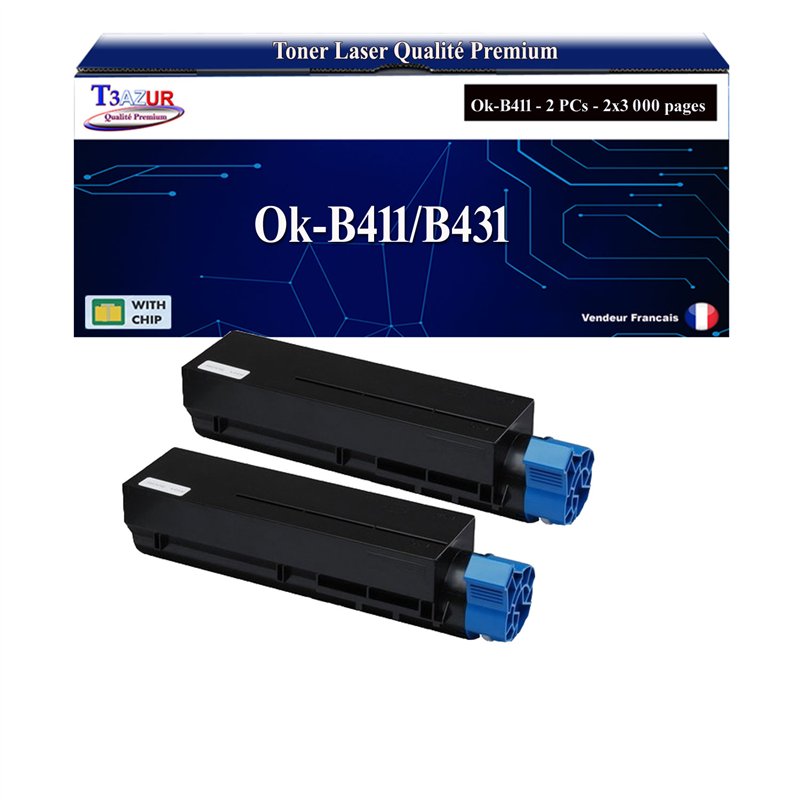 Toner compatible OKI B411/B431 (44574702)- 3 000 pages