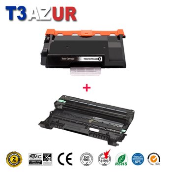 Toner+Tambour compatible Brother TN3430/ TN3480/ DR3400