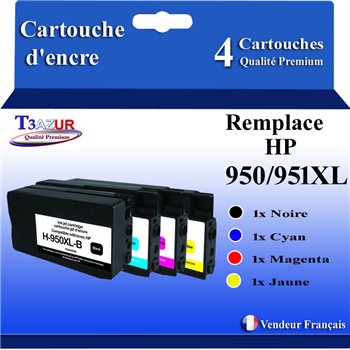 Cartouche compatible HP 950XL (CN045AE/CN049AE) - Noire - 75ml