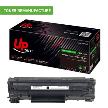 Uprint - Toner compatible HP CB435A (HP 35A) Noir - 2 000 pages