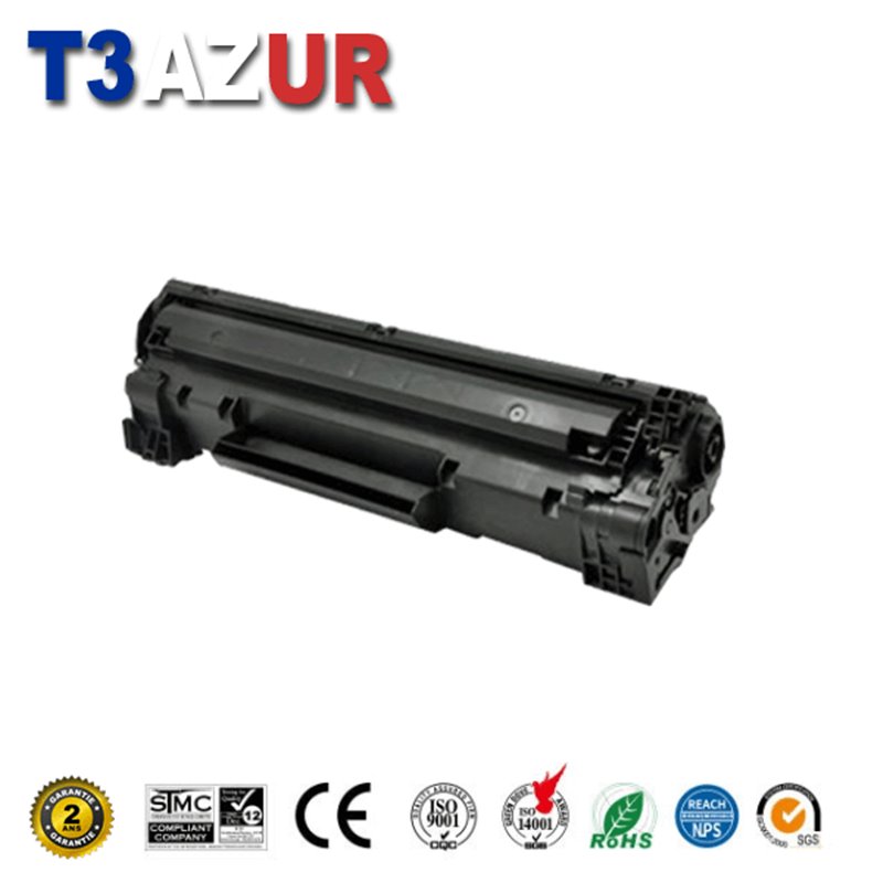 Toner compatible avec HP CB436A (HP 36A) - 2 000 pages