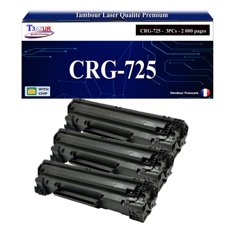 Toner compatible avec Canon 728/ 725/ 712/ 713/ 726 - 2 000 pages